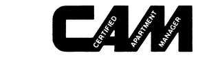 CAM CERTIFIED APARTMENT MANAGER logo