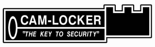CAM-LOCKER "THE KEY TO SECURITY" logo