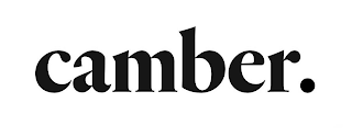 CAMBER. logo