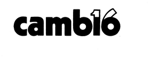 CAMBIO 16 logo