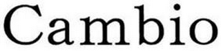 CAMBIO logo