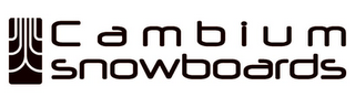 CAMBIUM SNOWBOARDS logo