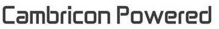 CAMBRICON POWERED logo