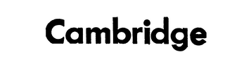 CAMBRIDGE logo