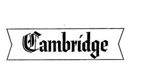 CAMBRIDGE logo
