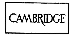 CAMBRIDGE logo