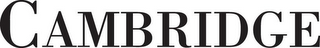 CAMBRIDGE logo