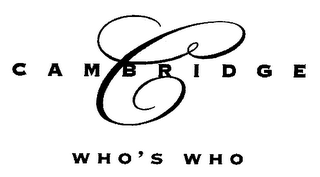 CAMBRIDGE C WHO'S WHO logo