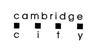 CAMBRIDGE CITY logo