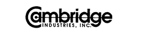 CAMBRIDGE INDUSTRIES logo