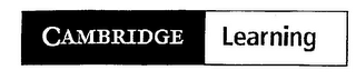 CAMBRIDGE LEARNING logo