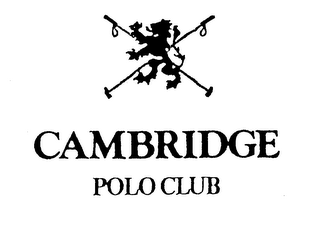 CAMBRIDGE POLO CLUB logo