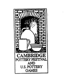 CAMBRIDGE POTTERY FESTIVAL AND U.S. POTTERY GAMES logo