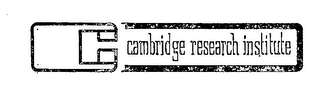 CAMBRIDGE RESEARCH INSTITUTE C logo
