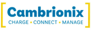 CAMBRIONIX CHARGE· CONNECT· MANAGE logo