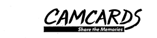 CAMCARDS SHARE THE MEMORIES logo
