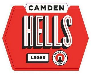 CAMDEN HELLS LAGER CAMDEN TOWN BREWERY logo