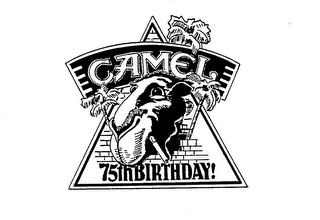 CAMEL 75TH BIRTHDAY! logo
