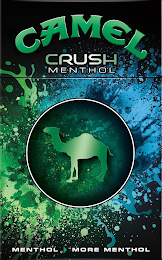 CAMEL CRUSH MENTHOL MENTHOL MORE MENTHOL logo