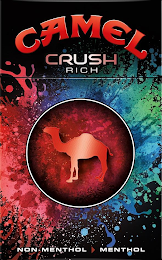 CAMEL CRUSH RICH NON-MENTHOL MENTHOL logo