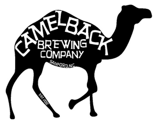 CAMELBACK BREWING COMPANY SANFORD, NC EST. 2012 logo