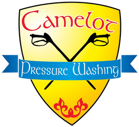 CAMELOT PRESSURE WASHING logo