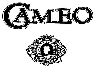 CAMEO QUALITY DIES SINCE 1906 logo