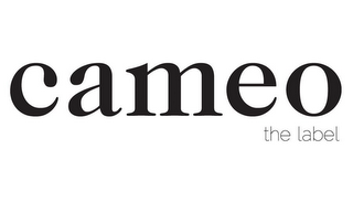 CAMEO THE LABEL logo