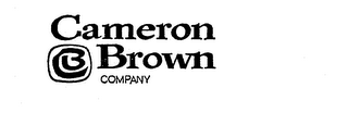 CAMERON BROWN COMPANY CB logo
