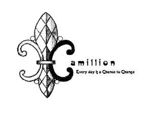 CAMILLION EVERY DAY IS A CHANCE TO CHANGE logo