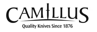 CAMILLUS QUALITY KNIVES SINCE 1876 logo