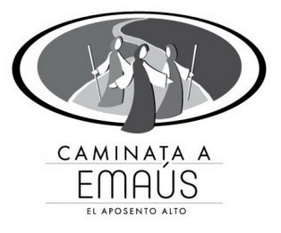 CAMINATA A EMAÚS EL APOSENTO ALTO logo