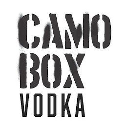 CAMO BOX VODKA logo