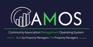 CAMOS COMMUNITY ASSOCIATION MANAGEMENT OPERATING SYSTEM BUILT BY PROPERTY MANAGERS. FOR PROPERTY MANAGERS logo