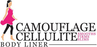 CAMOUFLAGE CELLULITE BODY LINER SMOOTHSFIRMS SLIMS logo