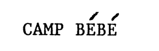 CAMP BEBE logo