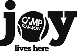 CAMP BOWWOW JOY LIVES HERE logo