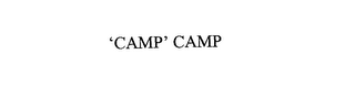 'CAMP' CAMP logo