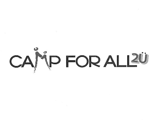CAMP FOR ALL 2U logo