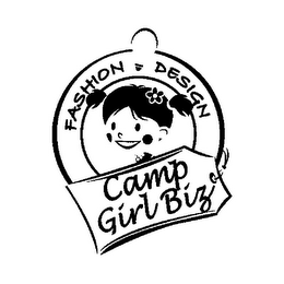 CAMP GIRL BIZ FASHION DESIGN logo