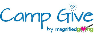 CAMP GIVE BY MAGNIFIED GIVING logo