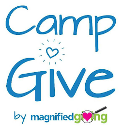 CAMP GIVE BY MAGNIFIED GIVING logo