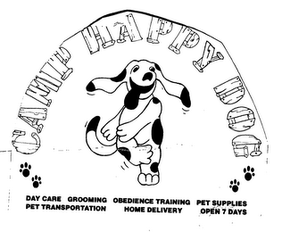 CAMP HAPPY DOG, logo