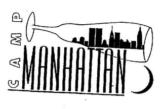 CAMP MANHATTAN logo