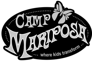 CAMP MARIPOSA WHERE KIDS TRANSFORM logo