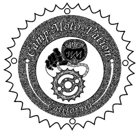 CAMP MOTO-VATION INC. CALIFORNIA logo