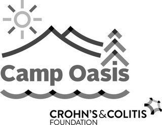 CAMP OASIS CROHN'S & COLITIS FOUNDATION logo