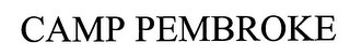 CAMP PEMBROKE logo