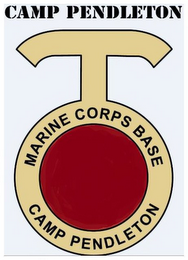 CAMP PENDLETON T MARINE CORPS BASE CAMPPENDLETON logo