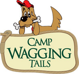 CAMP WAGGING TAILS logo